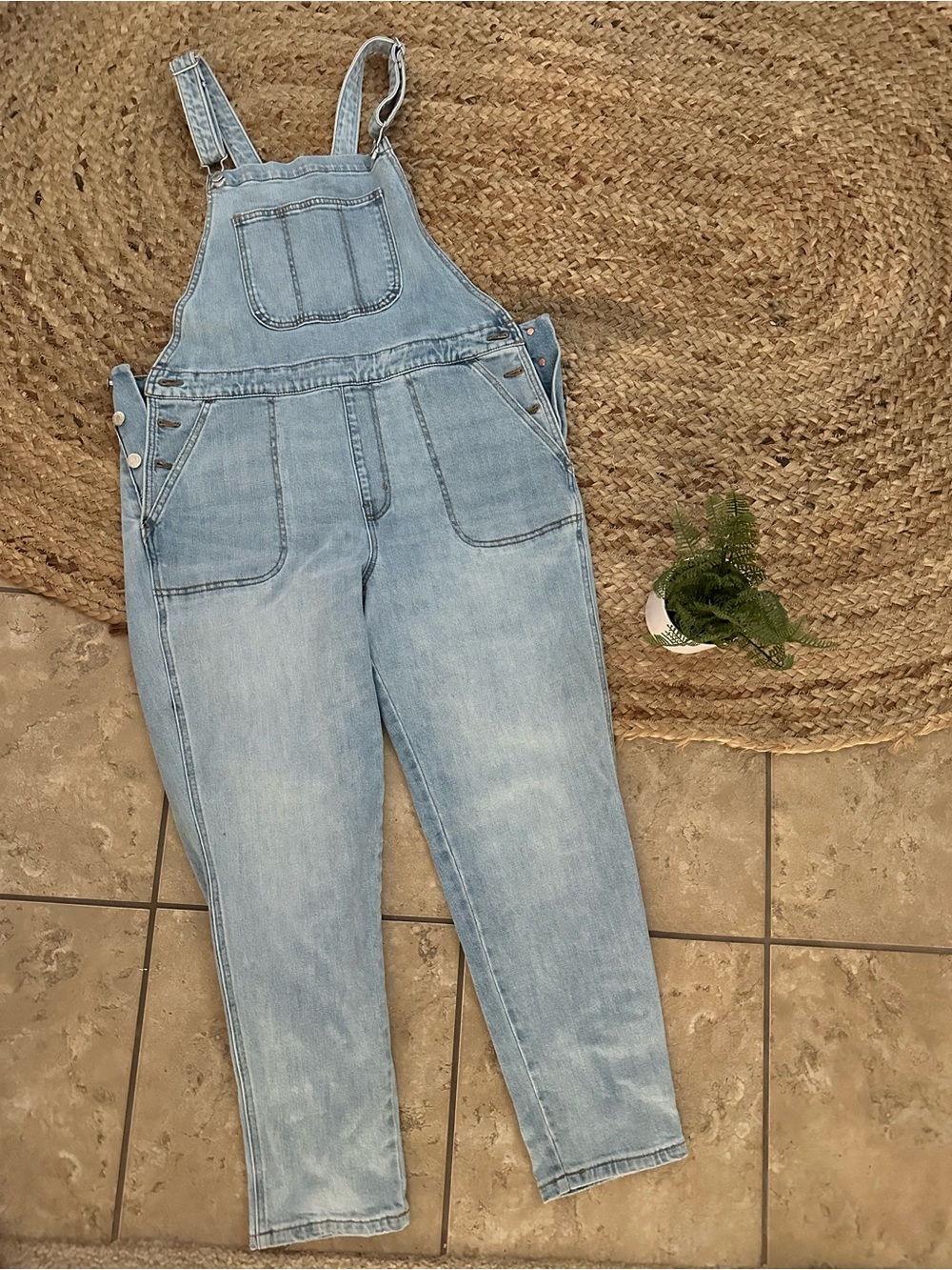 DENIM OVERALLS